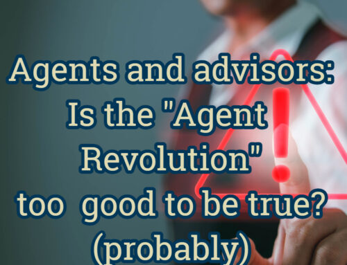 Beware the “Insurance Agent Revolution”  A message just for insurance agents or FAs